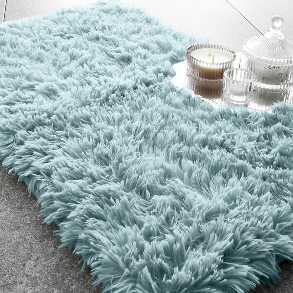Tappetino bagno turchese 50x80 cm Cuddly - Catherine Lansfield