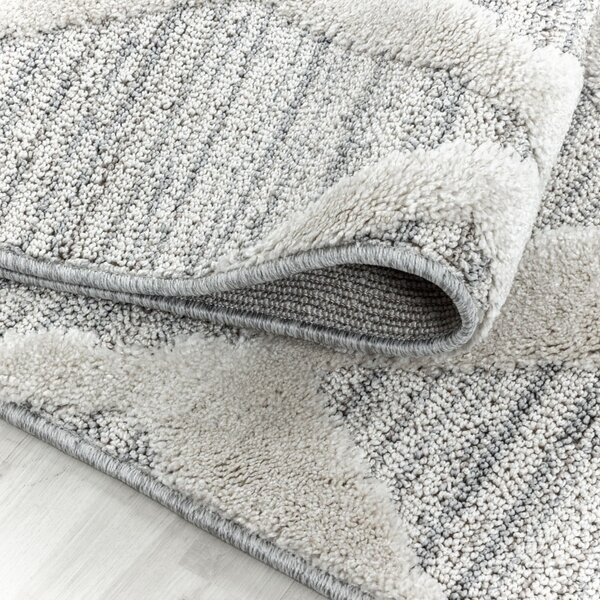 Tappeto rotondo grigio chiaro ø 80 cm Pisa - Ayyildiz Carpets