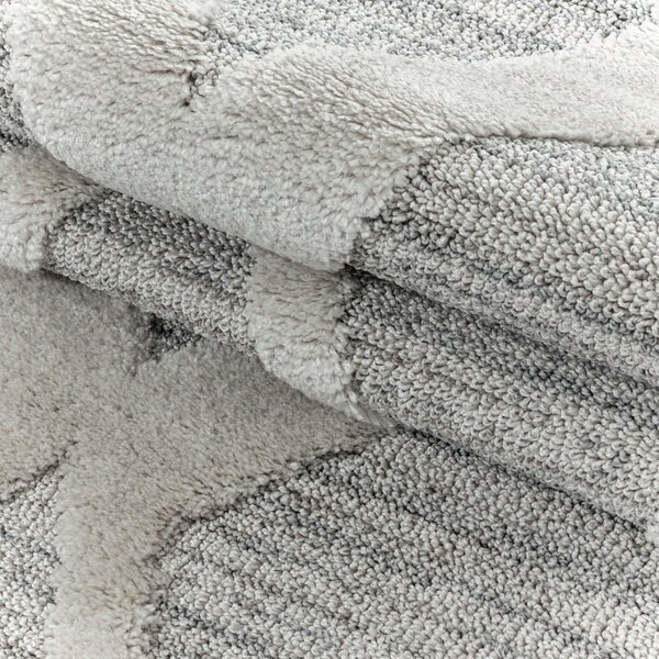 Tappeto rotondo grigio chiaro ø 80 cm Pisa - Ayyildiz Carpets