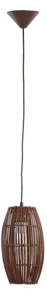Lampadario a sospensione con filo BURI 1xE27/15W/230V marrone