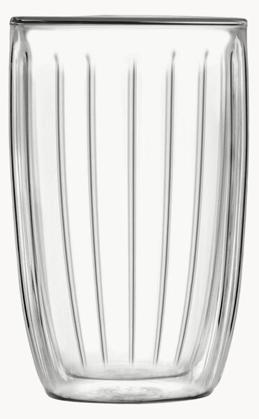 Set di 2 bicchieri per acqua Tulip