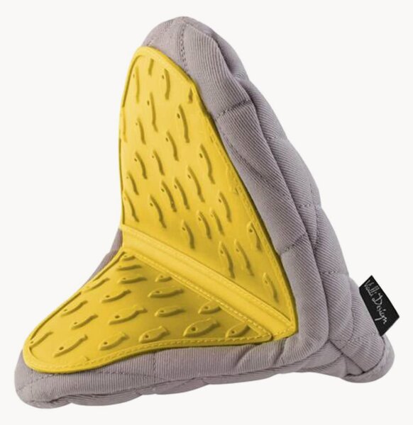 Set di 2 presine Livio Grey Yellow