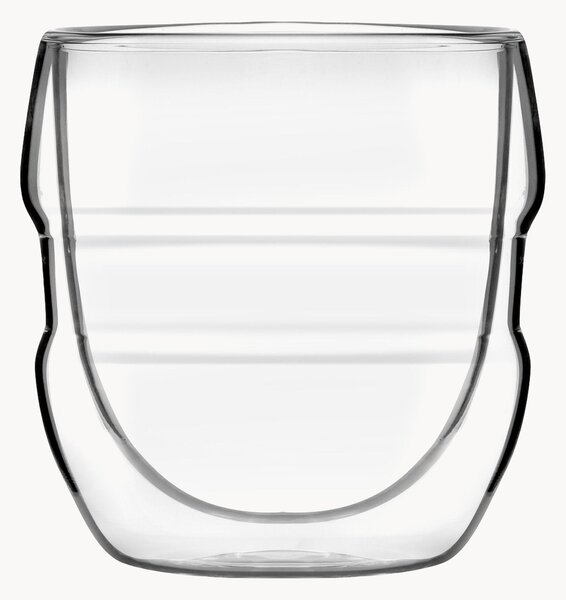 Set di 2 tazze da caffè in vetro borosilicato Sferico