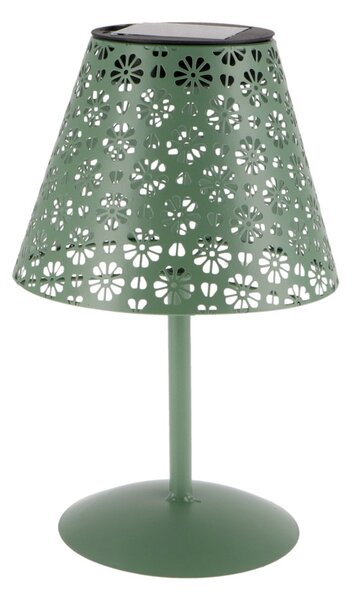 Lampada da tavolo Led Hearth 1W Verde portatile ricaricabile energia solare Bianco caldo 2500K M mimotec