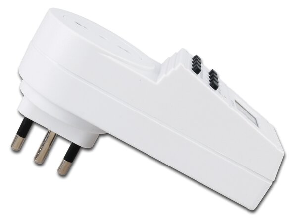 Timer Digitale Settimanale con display per regolazione al minuto spina da 16A