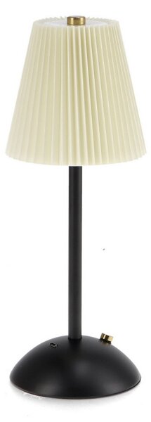 Lampada da tavolo Led touch Zubia 2W CCT temperatura colore regolabile portatile a batteria ricaricabile USB M mimotec