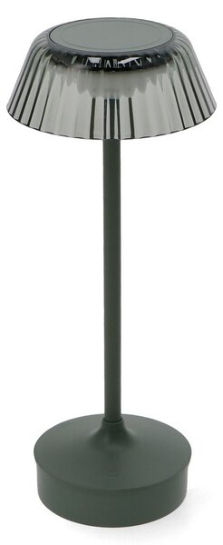 Lampada da tavolo Led touch Irina 2W Verde CCT temperatura colore regolabile portatile a batteria ricaricabile USB M mimotec