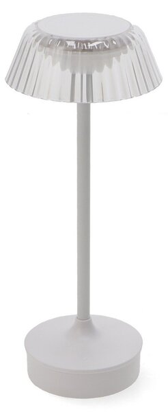 Lampada da tavolo Led touch Irina 2W Bianca CCT temperatura colore regolabile portatile a batteria ricaricabile USB M mimotec