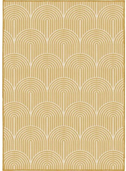 Tappeto per esterni giallo ocra 160x230 cm Pangli Ochre - Hanse Home