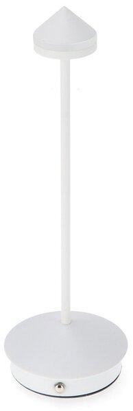 Lampada da tavolo Led touch Point 1W Bianca CCT temperatura colore regolabile portatile a batteria ricaricabile USB M mimotec