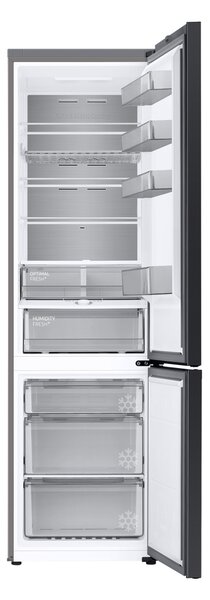 Samsung Frigorifero Combinato Capacit 387 Litri Classe energetica B Raffreddamento No Frost colore Argento - RB38C7B5BS9/EF BeSpoke AI