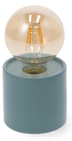 Lampada da tavolo Led Ditadi 1W Celeste a batteria Bianco caldo 2500K M mimotec