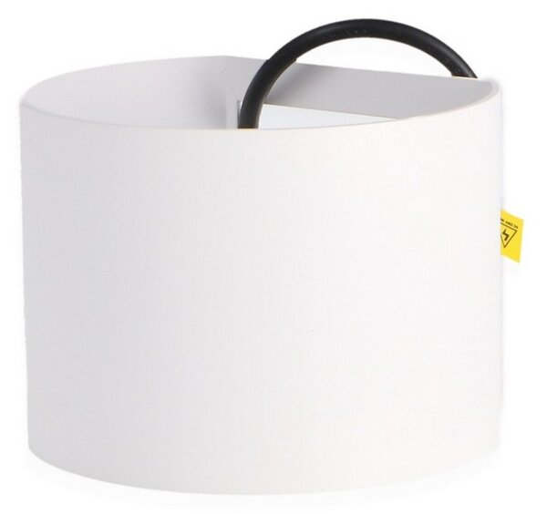 Applique Led da parete Round 12W rotondo bianco IP54 CCT temperatura colore regolabile M LEDME