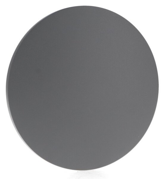 Applique Led da parete Forus 15W rotondo Grigio IP54 CCT temperatura colore regolabile iSG Lighting