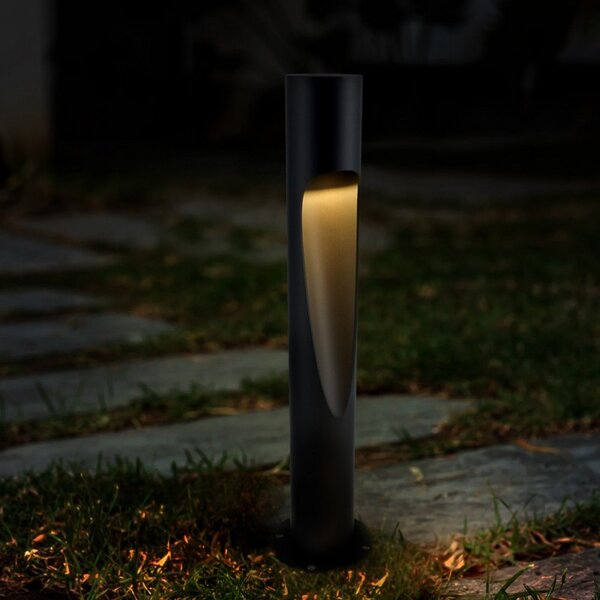 Lampioncino Led Neko 10W Grigio 80cm IP65 CCT temperatura colore regolabile iSG Lighting