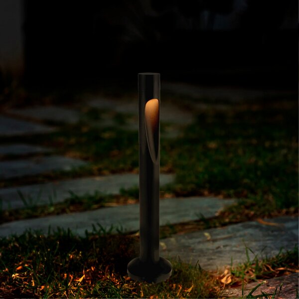Lampioncino Led Neko 10W Grigio 60cm IP65 CCT temperatura colore regolabile iSG Lighting