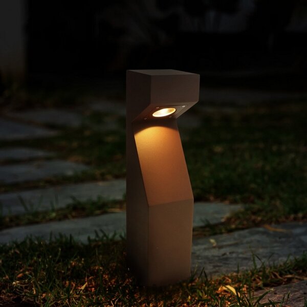 Lampioncino Led Teba 10W Marrone ruggine 60cm IP65 CCT temperatura colore regolabile iSG Lighting