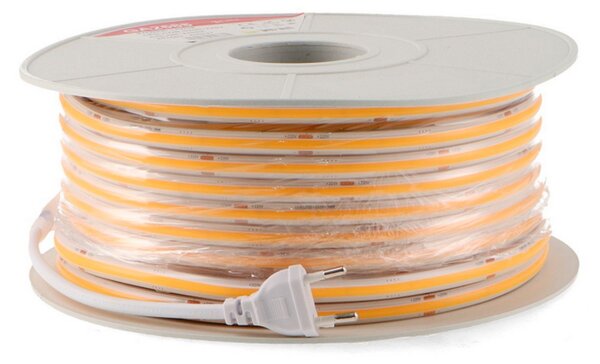 Striscia Led Point 220V 700W 14W/m COB Bobina 50 metri IP67 Bianco freddo 6000K iSG Lighting