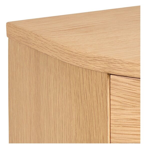 Comodino colore naturale chiaro con effetto rovere Paron – Actona