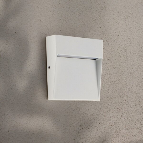 Segnapasso Led Plum 3W Bianco a superfice Quadrato IP54 CCT temperatura colore regolabile iSG Lighting