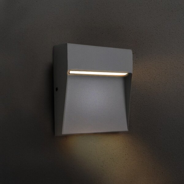 Segnapasso Led Plum 3W Bianco a superfice Quadrato IP54 CCT temperatura colore regolabile iSG Lighting