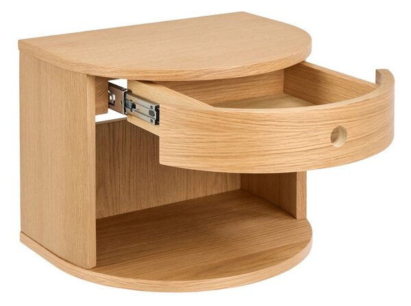 Comodino colore naturale chiaro con effetto rovere Paron – Actona