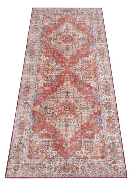 Runner rosso mattone , 80 x 200 cm Sylla - Nouristan