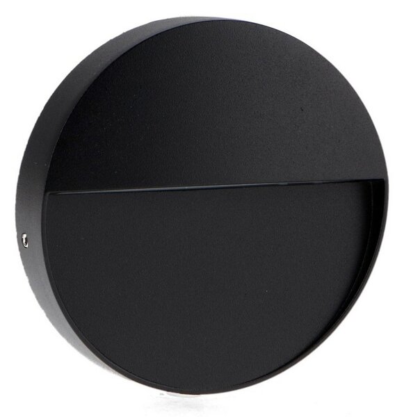 Segnapasso Led Tech 3W Nero a superfice Rotondo IP54 CCT temperatura colore regolabile iSG Lighting