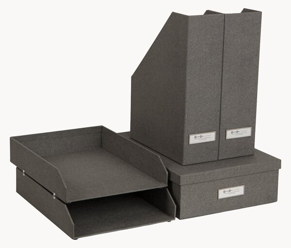 Set di 5 organizer da scrivania Holger