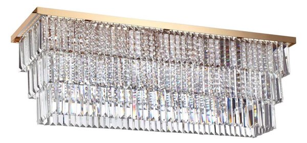 Ideal Lux - Plafoniera MARTINEZ 8xE14/40W/230V dorata