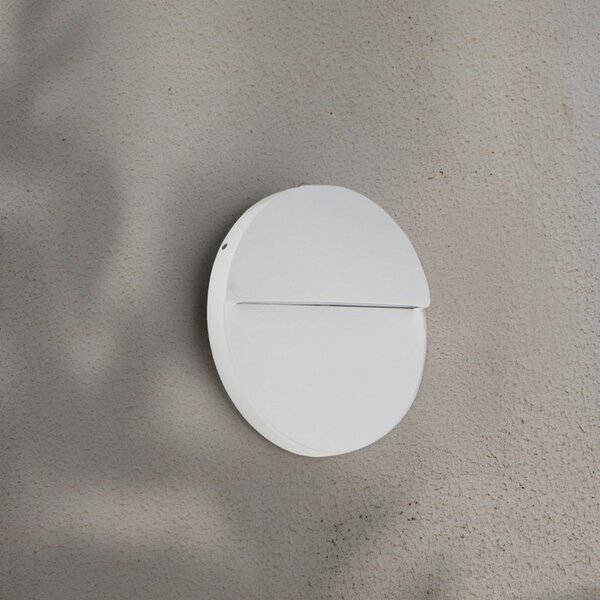 Segnapasso Led Tech 3W Bianco a superfice Rotondo IP54 CCT temperatura colore regolabile iSG Lighting