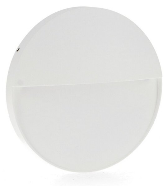 Segnapasso Led Tech 6W Bianco a superfice Rotondo IP54 CCT temperatura colore regolabile iSG Lighting