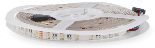 Striscia Led 24V 70W SMD 5050 5 metri IP65 RGBW Videny M LEDME
