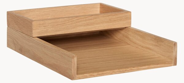 Set di 2 organizer da scrivania Rail