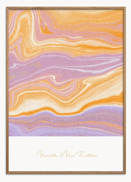 Stampa digitale incorniciata Marble Me Rothko