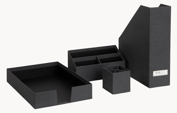 Set di 4 organizer da scrivania Hugo