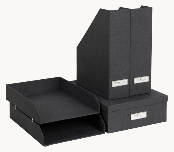 Set di 5 organizer da scrivania Holger