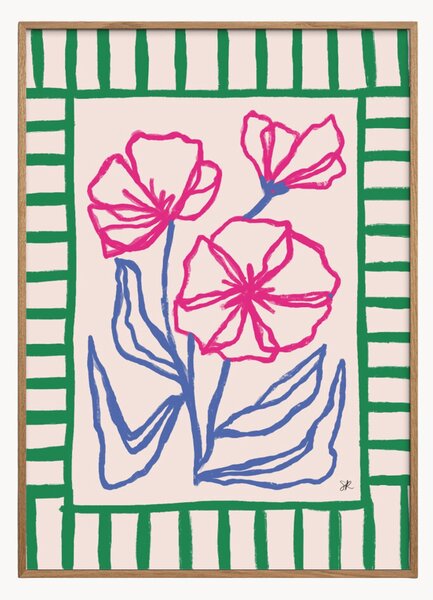 Stampa digitale incorniciata Målfrid