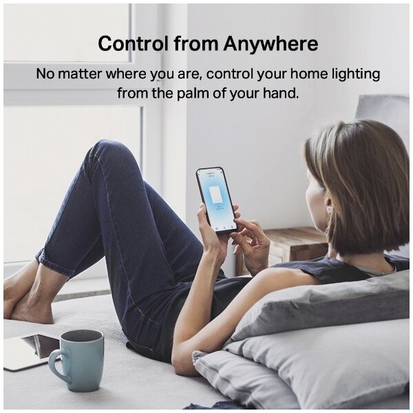 TP-Link - Interruttore intelligente per luci 2xAAA Wi-Fi