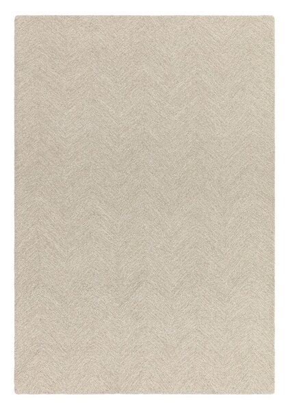 Tappeto crema tessuto a mano con lana 120x170 cm Theodore Chevron - Asiatic Carpets