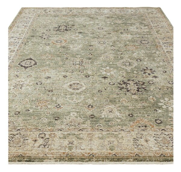 Tappeto verde e beige tessuto a mano 120x160 cm Heriz Ornate - Asiatic Carpets