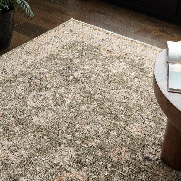 Tappeto verde e beige tessuto a mano 120x160 cm Heriz Ornate - Asiatic Carpets