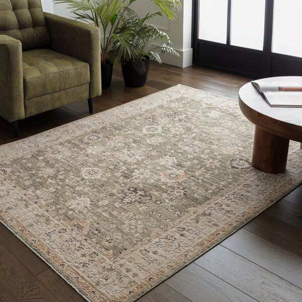 Tappeto verde e beige tessuto a mano 120x160 cm Heriz Ornate - Asiatic Carpets