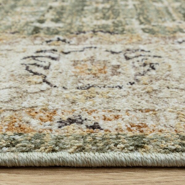 Tappeto verde e beige tessuto a mano 120x160 cm Heriz Ornate - Asiatic Carpets