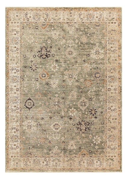 Tappeto verde e beige tessuto a mano 120x160 cm Heriz Ornate - Asiatic Carpets