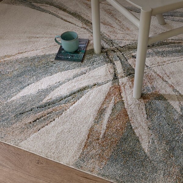 Tappeto blu e crema 120x170 cm Mirage Illusion - Asiatic Carpets