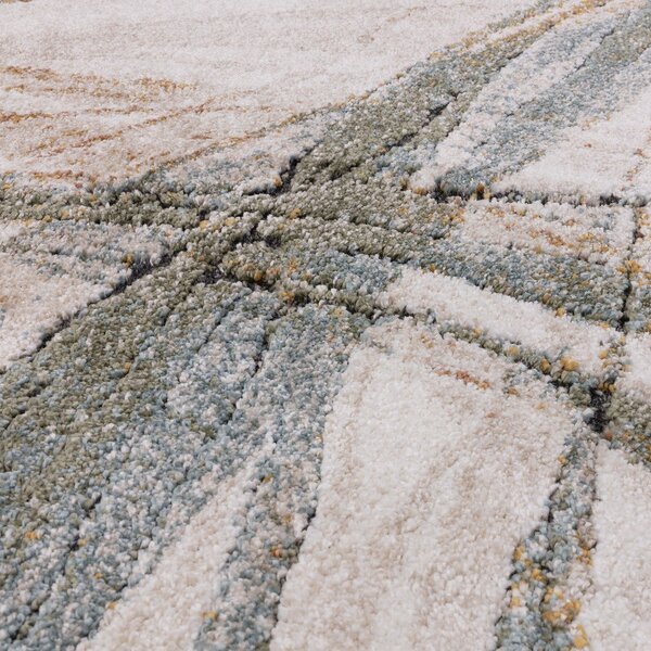 Tappeto blu e crema 120x170 cm Mirage Illusion - Asiatic Carpets