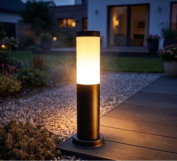 Brilagi - Lampada da esterno NOVA 1xE27/15W/230V 40 cm IP44 antracite