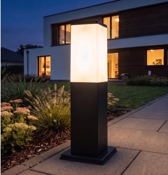 Brilagi - Lampada da esterno NOVA 1xE27/15W/230V 40 cm IP44 nera