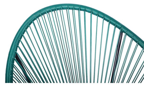 Poltrona da esterno verde in metallo e plastica Avocado Comfort – Bonami Selection